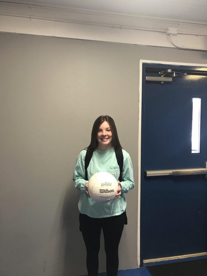 Jayden Nantz is the newest and only girls volleyball player on the 2020 Lady Tigers volleyball team.