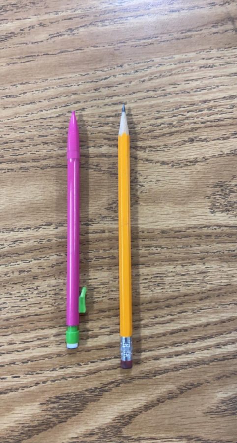 Two different pencils. Which one would you use?