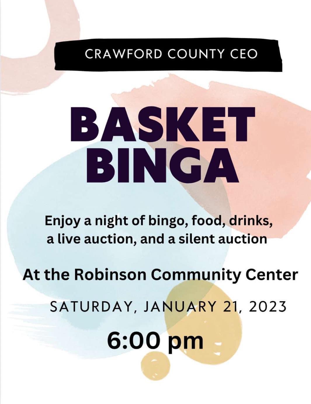 Crawford County CEO Basket Binga!