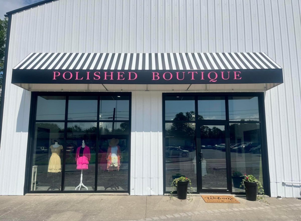 Outside view of Polished Boutique. 