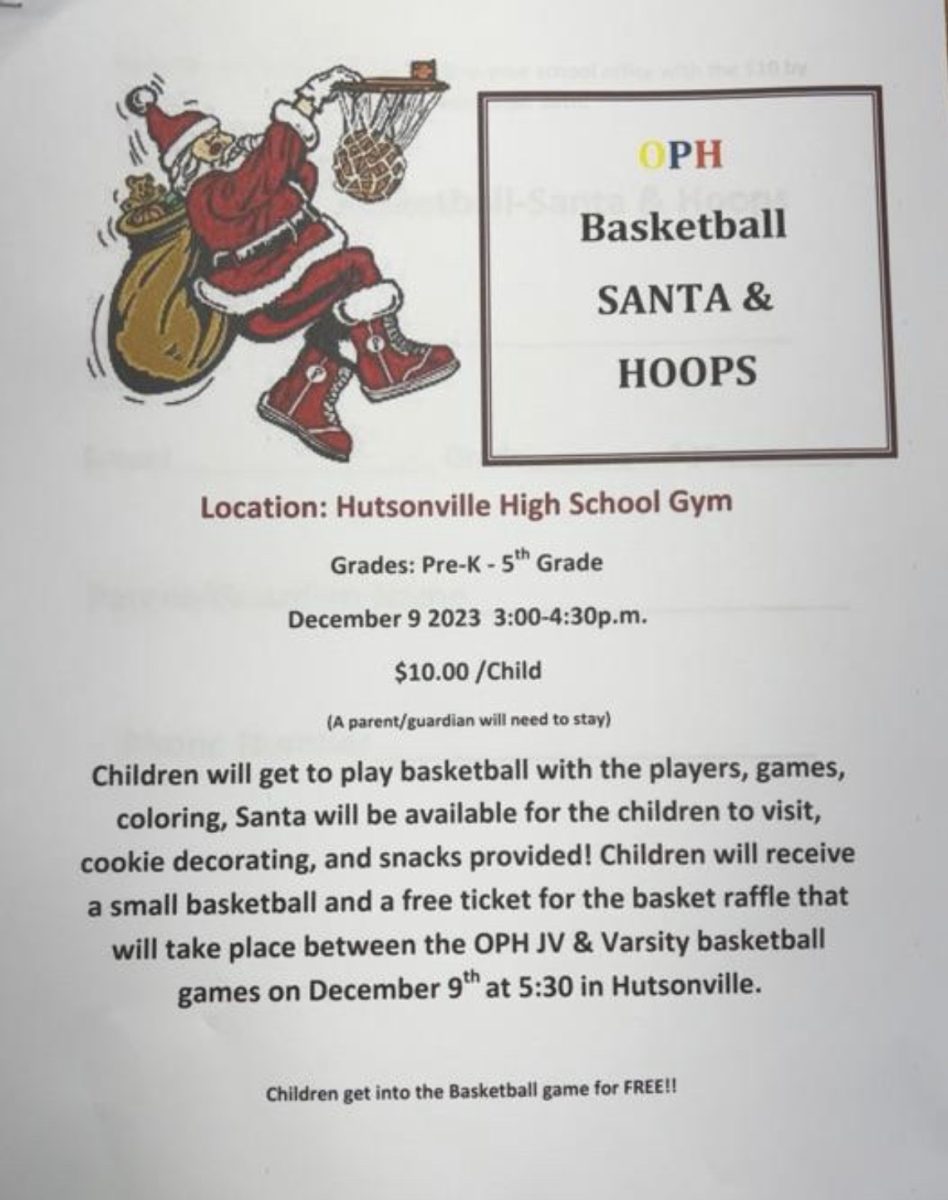 OPH Basketball Santa & Hoops