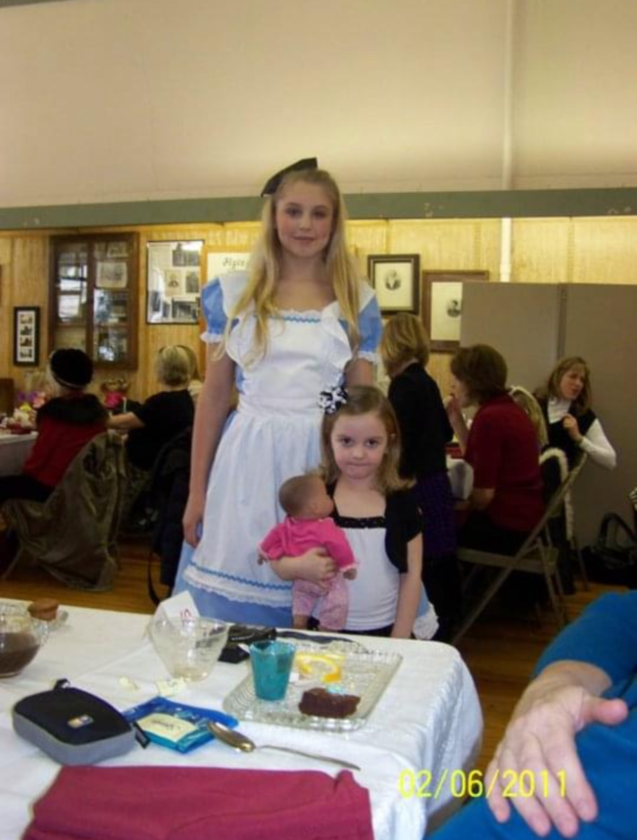 Me at the 2011 Annual Tea Party. The Tea Party hasnt changed much!