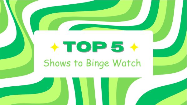 Top Five tv shows to binge watch according to Zoey R