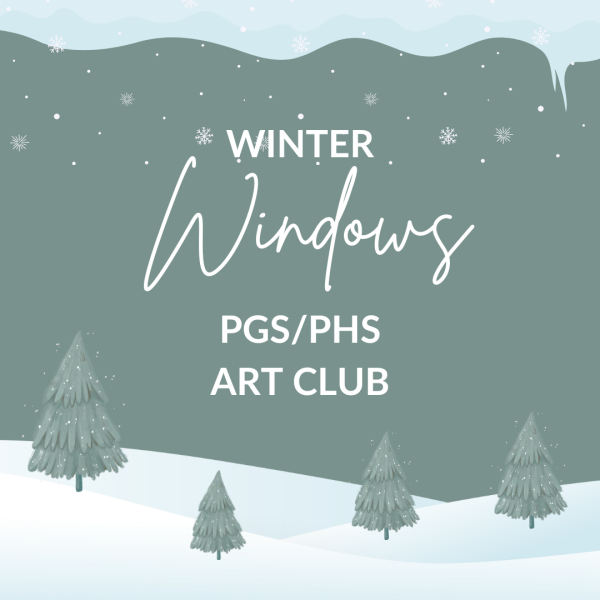 Art Club Winter Windows