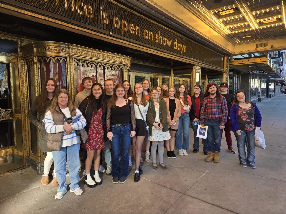 Drama Club outside The Fox Theater