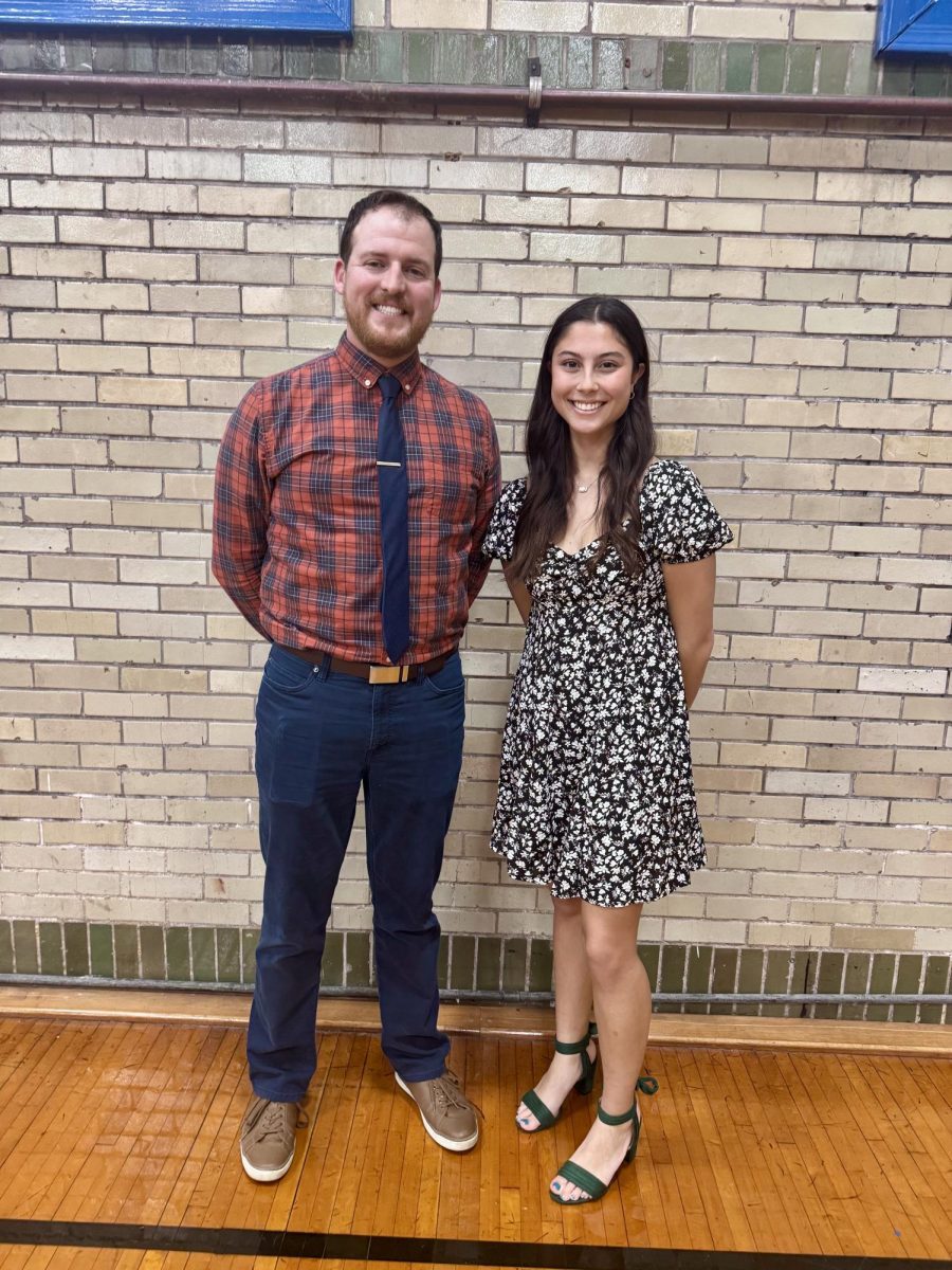 Mr. Will and I at National Honor Society