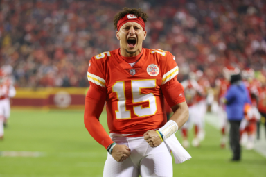 The Kansas City Chiefs quarterback Patrick Mahomes